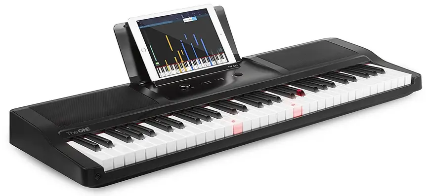 The ONE Smart Piano Keyboard, 61-Key Portable Keyboard